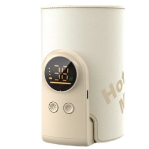 圆底座卡其色奶瓶保温器