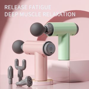Mini Professional Gym Vibrator Massage Gun Handheld OEM Body Relax for Back Neck Shoulder-Mini Fascial Gun