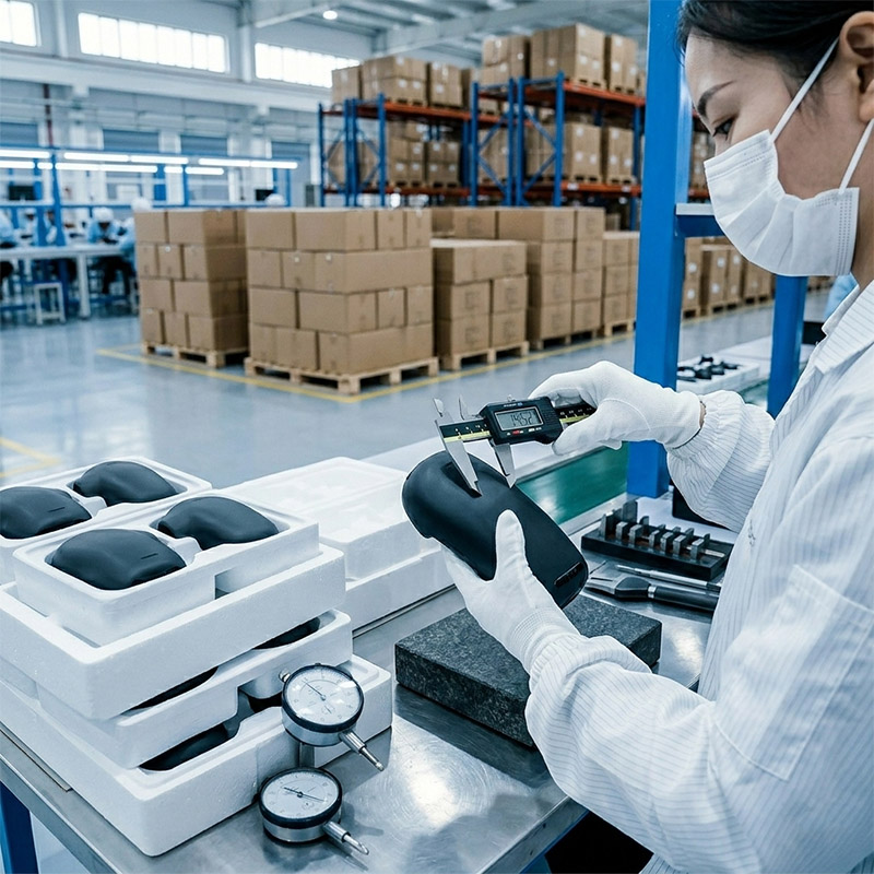 Strict Quality Control & Testing Lab - Ensuring CE and RoHS Standards for All Shifengxu Massagers