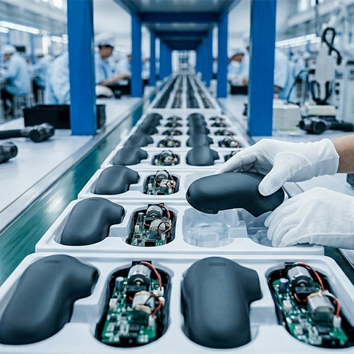 Professional Massager Assembly Line - Efficient Production and OEM Services in Wenzhou Factory